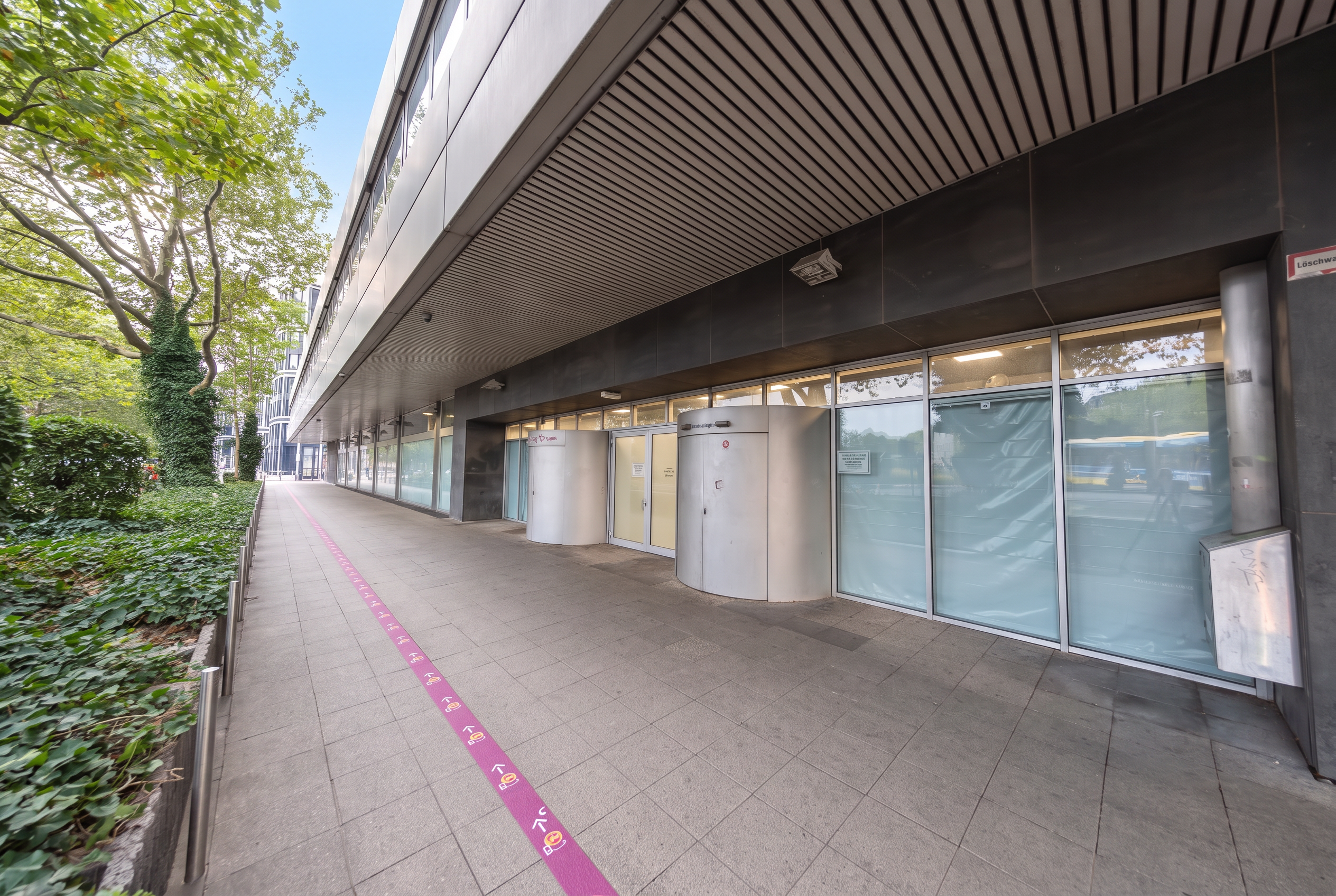 CUBE Skyline Tower Essen – Erdgeschosszone